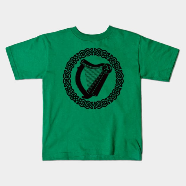 Ireland emblem Kids T-Shirt by The Pride of Ireland